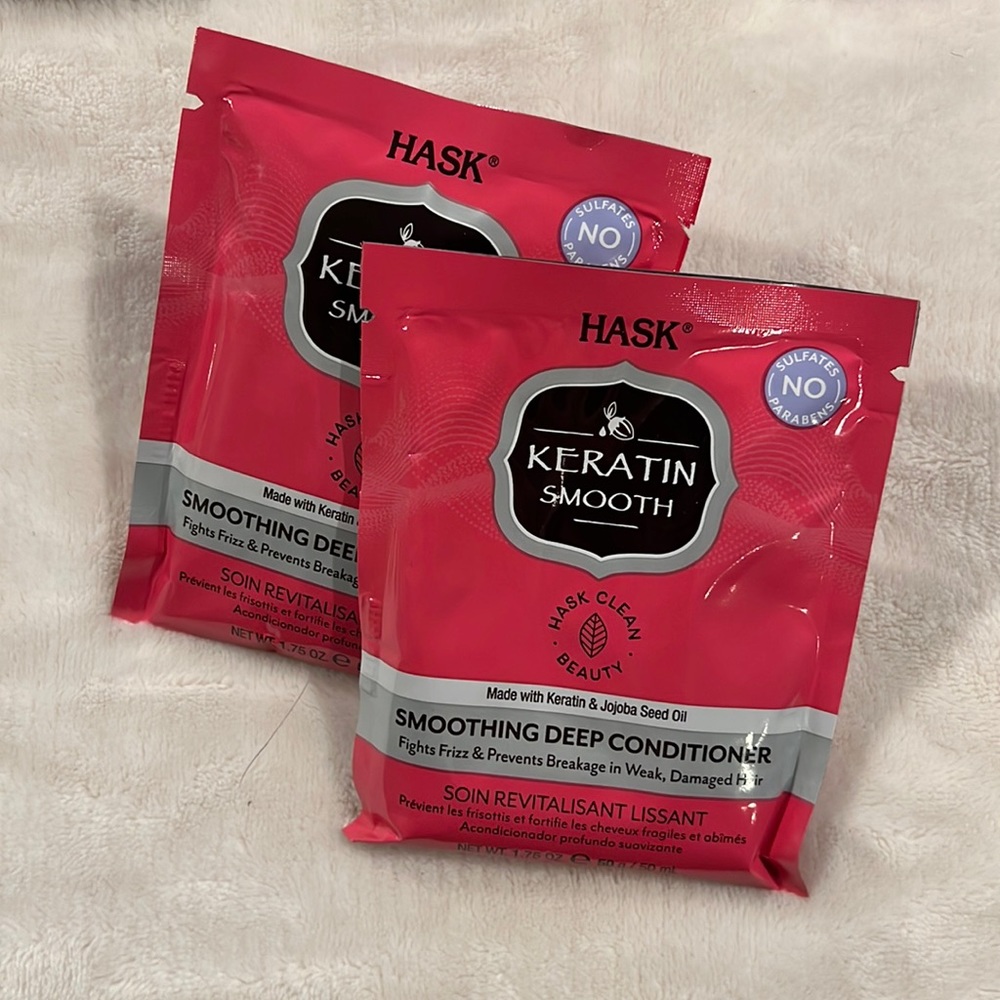 Hask keratin smooth smoothing deep conditioner
